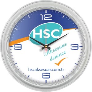 plastik duvar saati