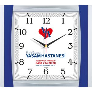 plastik duvar saati
