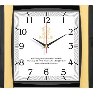 plastik duvar saati