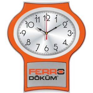 plastik duvar saati