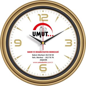 plastik duvar saati