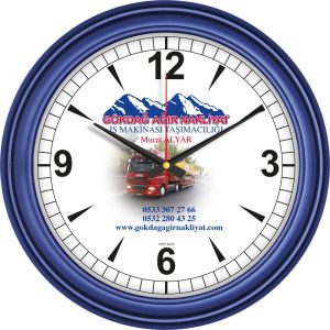 plastik duvar saati