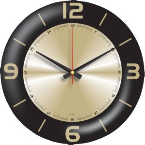 bombe cam duvar saati