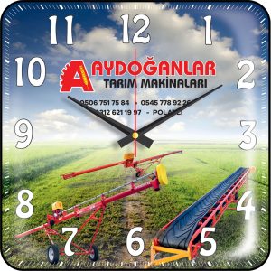 bombe cam duvar saati