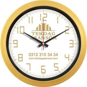 plastik duvar saati