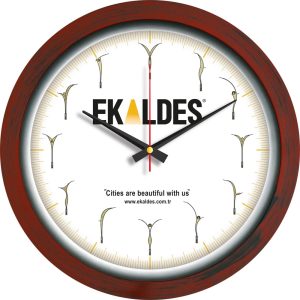 plastik duvar saati