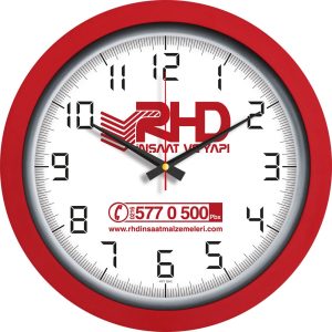 plastik duvar saati
