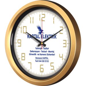 plastik duvar saati