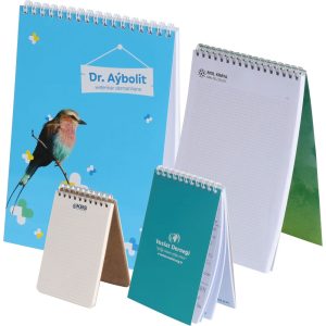 Üstten spiralli bloknot